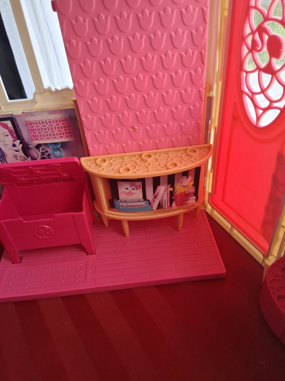 Pink Foldable Playhouse Toy for Kids - Brand Unknown